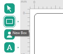 How to add a coloured box to your design in EasyBadge 3