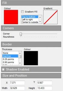 How to add a coloured box to your design in EasyBadge 4