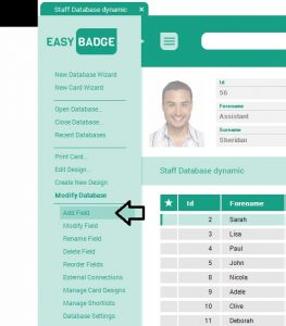How to add a simple Mifare encoded field into your Easybadge database 2