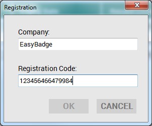 Easybadge How to register
