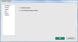 How to resolve webcam issues in EasyBadge